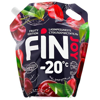 Жидкость незамерзающая для омывания стекол FRUITY -20 Вишня FIN JOY  66100863 (3.5л) купить