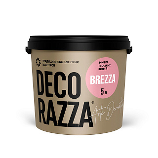 Декоративное покрытие Decorazza Brezza 5 л купить