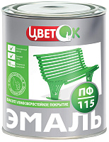 Эмаль ЦветОК ПФ-115 белая (1.9кг)