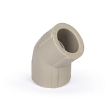 Угольник PPR 45*20мм Lammin полипропиленовый серый Lm31034045020G