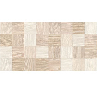 Плитка настенная Platan, цвет мозаика бежевая, 20*40см Ceramica Classic 08-00-11-429