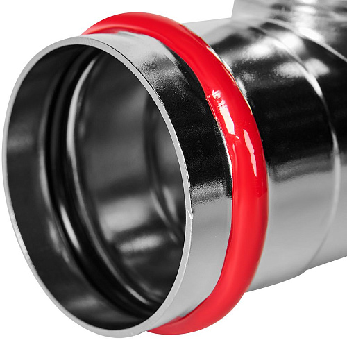 Тройник равнопроходной ВПр 54 прессовой из нержавеющей стали Rommer RSS-1013-000054 купить