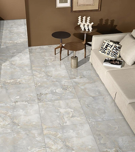 Керамогранит SPERANZA GOLD LIGHT GREY Polished 60*60см Primavera PR122 купить