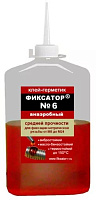 Клей-герметик анаэробный Фиксатор №6 для крепежной  резьбы 80г.