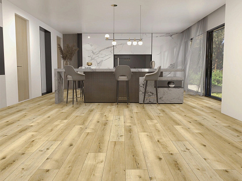 Ламинат SPC Quantum 4u с подложкой Дуб Лоренц 1220*228*4+1мм 43 класс FloorWood 1901 купить