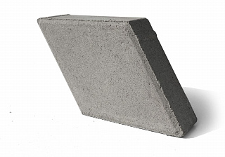 Брусчатка "Ромб" ВП РБ (0) S 60мм (1м2=29шт) Серая / 200*200*60 купить