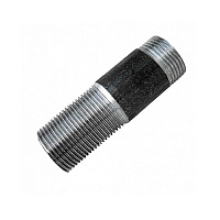 Сгон стальной черный 1/2" (Ду15)