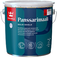 Краска алкидная Tikkurila Panssarimaali для металлических крыш Белая полуглянцевая 2.7 л