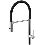 Смеситель Beluga для кухни с высоким гибким изливом хром Lemark LMF-8074B-C Смеситель Beluga для кухни с высоким гибким изливом хром Lemark LMF-8074B-C