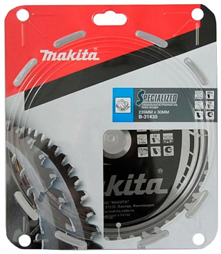 Диск пильный Makita ф235*30мм*48зуб дерево тв сплав (для демонтажных работ) (B-31435) купить