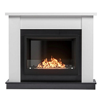 Каминокомплект очаг Firelight BFP/P-2520 и портал Canto 25 белый set BFP/P-2520 + Cant