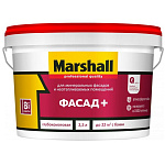 Краска фасадная Marshall ФАСАД+ глубокоматовая База BW - 2.5 л