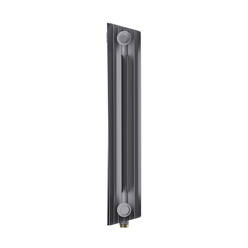 Радиатор биметаллический PianoForte 500 VDR80 4 секции Royal Thermo RTPNSSVDR8050004 Silver Satin купить