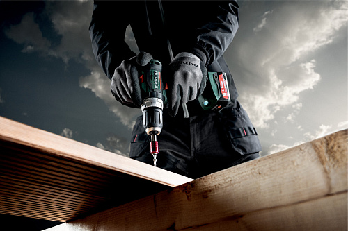 Дрель-шуруповерт аккумуляторная ударная PowerMaxx SB 12 BL 2.0 а/ч Metabo 601077500 купить