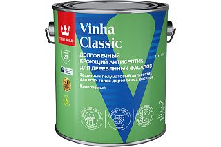 Антисептик кроющий VINHA CLASSIC VVA полуматовый 2.7л Tikkurila  купить