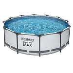 Бассейн каркасный Bestway Steel Pro Max с фильтром-насосом 9150л 366*100см 56260