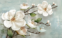 Фотообои "Вишневая фантазия" фактура песок 3*2.7м DesignStudio 3D FANT-080