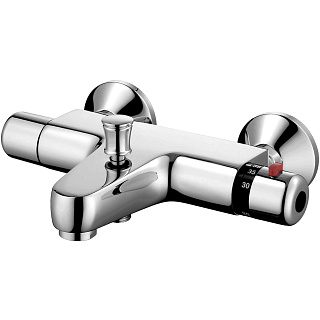 Смеситель Lemark Thermo LM7732C термостатический для ванны без аксессуаров хром купить