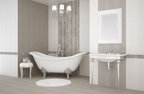 Бордюр Agra Beige Border 8*25.1см Eletto Ceramica 586081001 купить