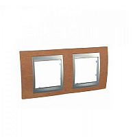 Рамка Unica TOP MGU66.004.0M2 вишня 2мес