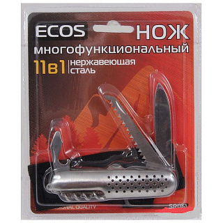 Нож многофункциональный  SR061 серебристый "11в1" 325111 купить