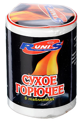 Топливо горючее сухое в таблетках  80гр RUNIS 1-028/474-002 купить