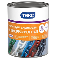 Эмаль-грунт акриловая антикоррозионная ТЕКС Универсал Зеленая