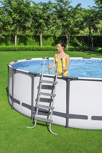 Бассейн каркасный Bestway Steel Pro Max 56420 полный комплект 10250л 366*122см 030875 купить