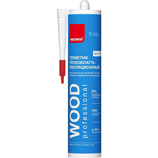 Герметик строительный картридж тик NEOMID Professional Н -ГермPROFF-310/тик (0.31л) купить