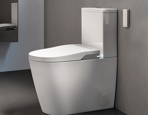 Унитаз- биде-компакт напольный ROCA In-Wash Inspira 80306L001 белый купить