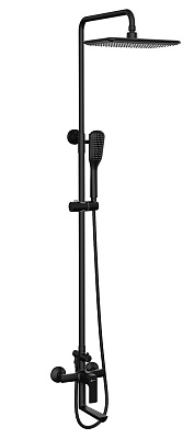Смеситель для ванны и душа Lemark Ursus LM7262BL черный купить