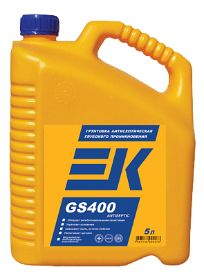 Грунтовка антисептическая EK GS400 ANTISEPTIC глубокого проникновения 5 л купить