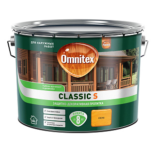 Пропитка защитно-декоративная Omnitex Classic S by Pinotex сосна 9л 50037212 купить