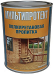 Пропитка универсальная МультиПротект-ПУ износостойкая бесцветная (1л)