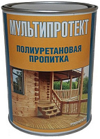 Пропитка универсальная МультиПротект-ПУ износостойкая бесцветная (1л)