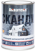 Антисептик кроющий для дерева Акватекс Сканди бесцветный база С (0.75л)