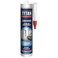 Герметик силиконовый Кухни и Ванные санитарный TYTAN Professional бесцветный - 0.28 л
