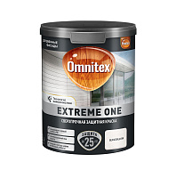 Краска для дерева Omnitex by Pinotex Extreme One белая база BW (0.9л)
