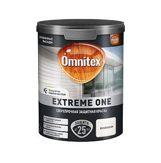 Краска для дерева Omnitex by Pinotex Extreme One белая база BW (0.9л) купить