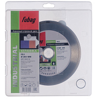 Диск алмазный Fubag FZ-I для керамики 200*30/25.4*2.4мм 58221-6