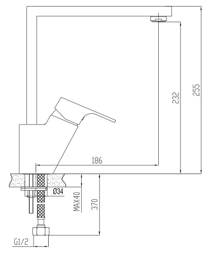 Смеситель для мойки Esko Berlin BR 519 купить