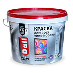 Краска для всех типов обоев Dali (База С) 9 л Краска для всех типов обоев Dali (База С) 9 л