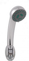 Лейка душевая ARGO Z-PION, блистер пластик,  1/2" 3-позиц, хром AGD 20.1372P B