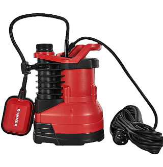 Насос дренажный PROFI кабель 10м 400 Вт Rommer RDP-0003-100400 купить