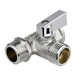 Кран шаровой трехпроходной 1/2"*1/2"*1/2" Masterprof ИС.081198 Кран шаровой трехпроходной 1/2"*1/2"*1/2" Masterprof ИС.081198