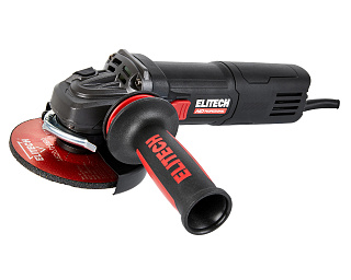 Шлифмашина угловая Elitech HD AG 1412E 1400Вт пл.пуск 125мм М14 рег. обор. (E2213.050.00) купить