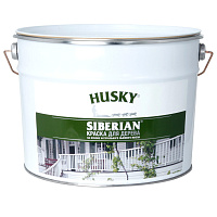 Краска для дерева Husky SIBERIAN (База С) 9 л