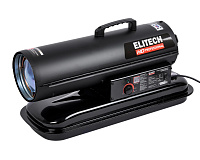 Пушка тепловая дизельная ELITECH HD DGH 25 (прямой нагрев) 22кВт 399м3/ч S-175м2 бак 20л