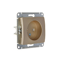Розетка Schneider GLOSSA  GSL000441 без заземления титан