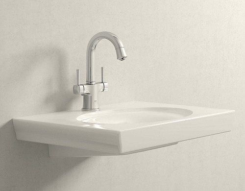 Смеситель Grandera для умывальника с донным клапаном цвет хром, GROHE 21107000 купить